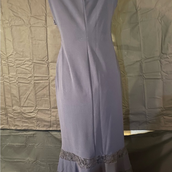 Ralph Lauren 10 Claudinah Navy Blue Lace Off Shoulder Mermaid Evening Dress Gown - Picture 7 of 11